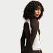 Nike   Shox Full-Zip Long Sleeve Top braun 101608 4
