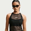 Nike   Sportswear Tight Sheer Tank Top nero 101607 3