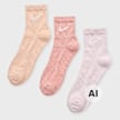 Nike   3 PACK - Everyday Lightweight Ankle multicolor 101561 1