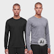 Nike   2 PACK - Ultra Comfort Long Sleeve Undershirt multicolore 101726 1