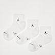 Jordan 3 PACK - Everyday Elevated Ankle Socks weiß 101708 1