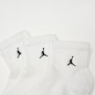 Jordan 3 PACK - Everyday Elevated Ankle Socks bijela 101708 2