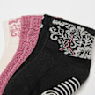 Jordan 3 PACK - Infant/Toddler Floral Lace Quarter multicolor 101681 2