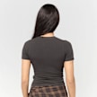 Decibel Basic Baby Tee Uni marrón 101830 2