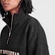 aim'n Varsity Sweat Half Zip zwart 101943 3