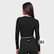 aim'n Shape Seamless Wrap Long Sleeve preto 101957 2