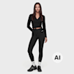 aim'n Shape Seamless Wrap Long Sleeve preto 101957 4