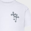 Mister Tee Six Crosses Oversize Tee blanc 102040 3