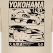Mister Tee Yokohama Race Tee beige 102083 3