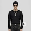 Urban Classics Loose Longsleeve Shirt schwarz 102373 1