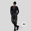 Urban Classics Loose Longsleeve Shirt noir 102373 3