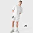 Lacoste Regular Fit-Shorts aus Fleece Weiß 102534 4