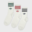 adidas Originals 3 PACK - 3 Stripes Crew blanco 102681 1