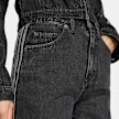 adidas Originals High Rise Wide Leg Denim Pants zwart 102766 3