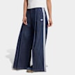 adidas Originals Denim Pleats Wide Leg Pants azul 102762 1
