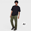Sergio Tacchini Carson Ripstop Stretch Pants forest night/gardenia noir 102804 4