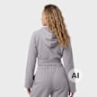 New Balance Brushed Coastal Fleece Full Zip cinzento 102942 2