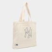 New Era MLB Light Canvas Tote New York Yankees beige 102976 2