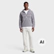 New Balance Trackside Polar Fleece Hoodie pourpre 102986 4