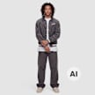 Karl Kani Corduroy Oversized College Jacket grau 103050 4