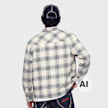 Karl Kani Kani Jeans Check Flannel Oversized Shirt blauw 103056 2