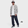 Karl Kani Kani Jeans Check Flannel Oversized Shirt blauw 103056 4