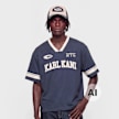 Karl Kani College V-Neck Boxy T-Shirt blau 103059 1