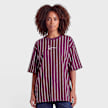 Karl Kani Small Signature Essential Pinstripe OS Tee violeta 103097 1