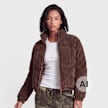 Karl Kani OG K Corduroy Puffer Jacket marrone 103104 1