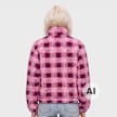 Karl Kani OG Check Teddy Trackjacket Różowy intensywny 103078 2