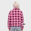 Karl Kani OG Check Teddy Trackjacket rosa 103078 2
