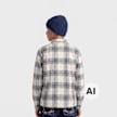 Karl Kani Kani Jeans Check Flannel Shirt Junior blu 103087 2