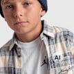 Karl Kani Kani Jeans Check Flannel Shirt Junior blu 103087 3