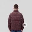 Karl Kani Signature Corduroy Puffer Jacket brązowy 103089 2