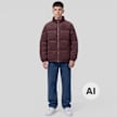 Karl Kani Signature Corduroy Puffer Jacket marrone 103089 3