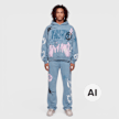 Smoke Rise Truth Fleece Pant blau 103167 4