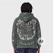 Smoke Rise Trouble In Peace Zip Hoodie vert 103171 2