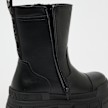 Buffalo Goshper Zip Mid Vegan Nappa black noir 103173 7