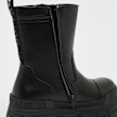 Buffalo Goshper Zip Mid Vegan Nappa preto 103173 7