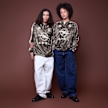 KAPPA x SNIPES KAPPA x SNIPES Jersey AOP bruin 103181 7