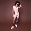KAPPA x SNIPES KAPPA x SNIPES Shorts roza 103203 5