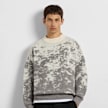 Burocs Pixel Knit Sweater gris 103211 1