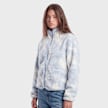 Urban Classics Ladies Printed Sherpa Jacket bluetiedye blauw 103281 1