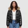 Urban Classics Bomber Fake Fur Hooded Jacket zwart 103287 1