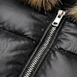 Urban Classics Bomber Fake Fur Hooded Jacket czarny 103287 3