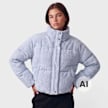 Urban Classics Ladies Cropped Cord Puffer bluegrey Undefinierte Farbe 103289 1