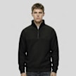 Urban Classics Basic Polar Fleece Troyer schwarz 103352 1
