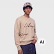 Another Cotton Lab Signature Knit Sweater bege 103452 1