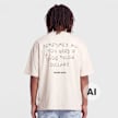 Another Cotton Lab 500$ T-Shirt beż 103434 1