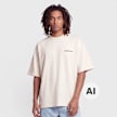 Another Cotton Lab 500$ T-Shirt bege 103434 2